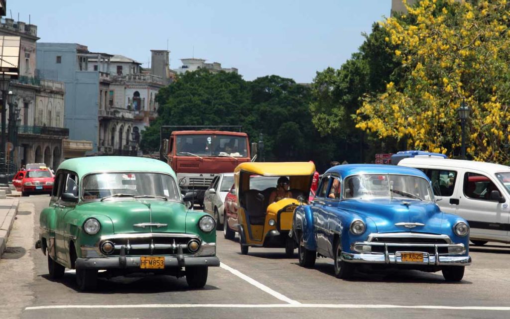 Cuba-Havana-colorful-old-cars