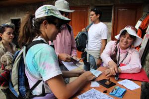 Machu-Picchu-getting-passport-stamped-at-entry