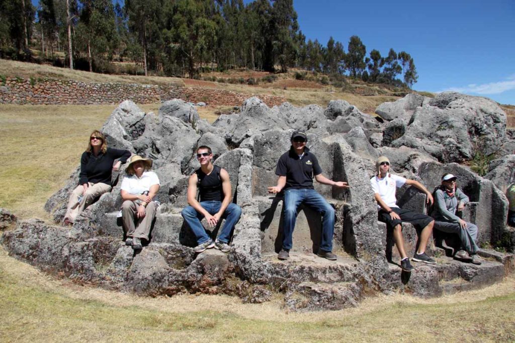 Chinchero-Peru-ruins-inca-king-seat-in-rock