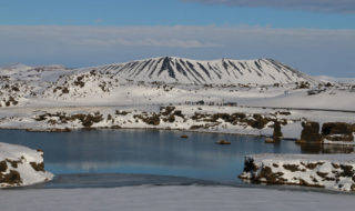 Iceland-lake-myvatn-crater-blue-lake