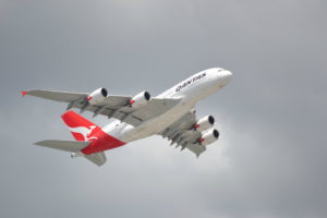 qantas-A380-plane-in-sky