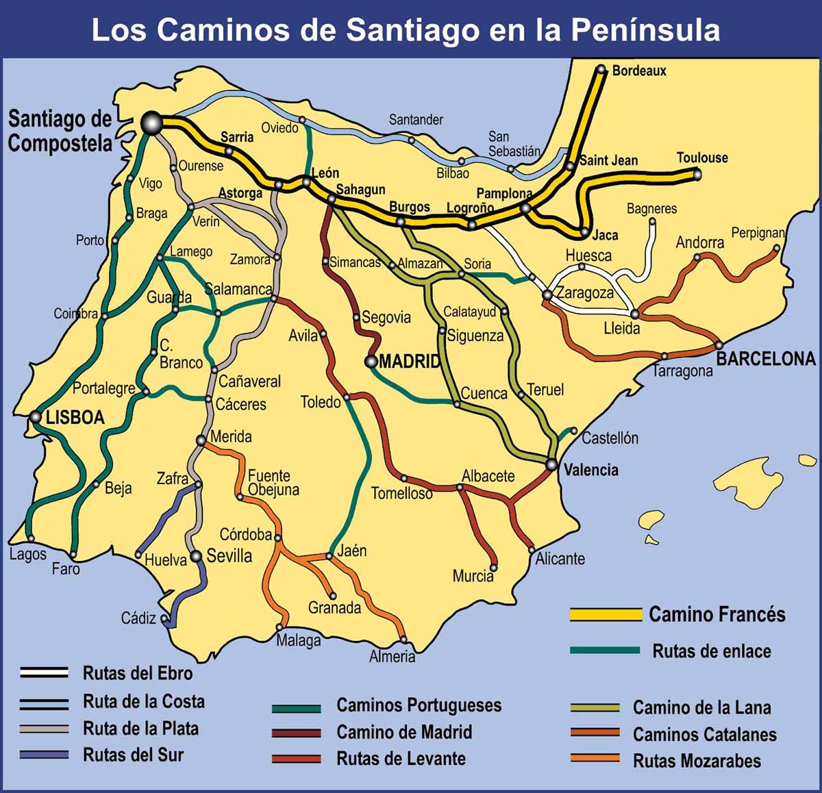 Maps Of Camino De Santiago Camino Guide FBRYU Maps Of Camino De Santiago Camino Guide FBRYU