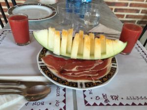 spain-camino-melon-prosciutto-ham