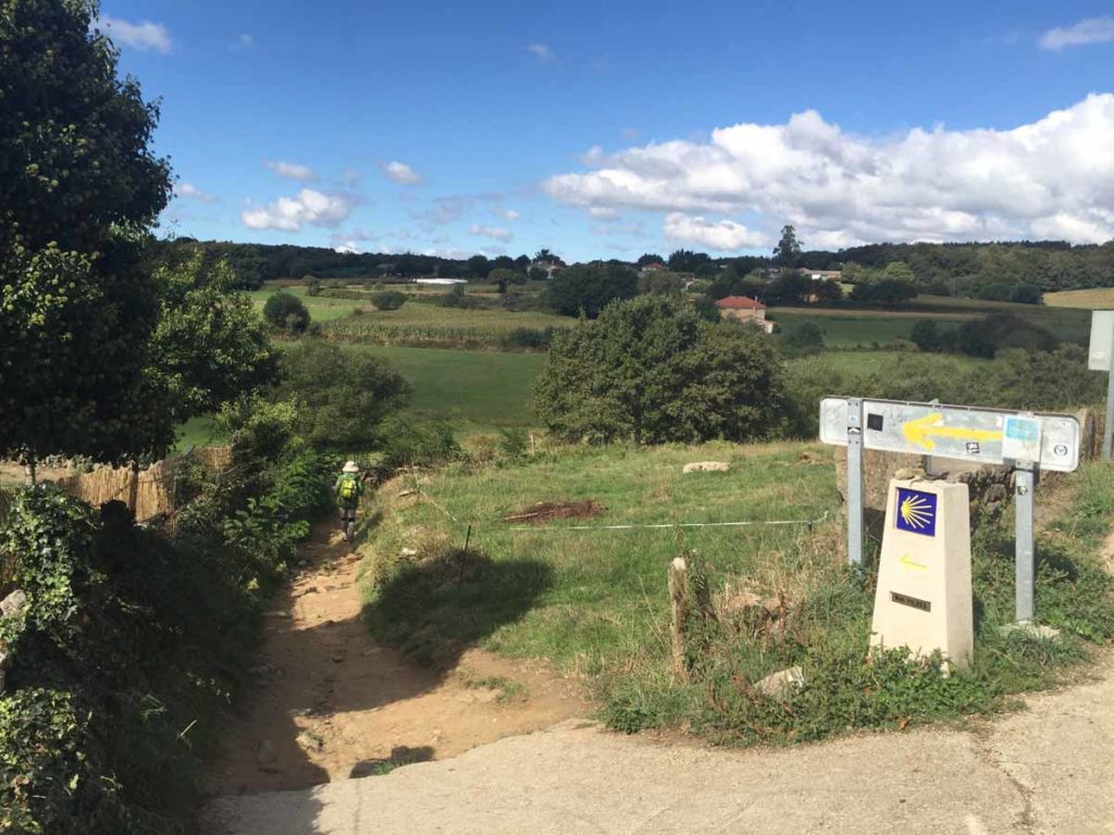 spain-camino-scenery-yellow-arrow