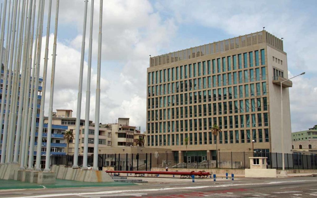 Cuba-Havana-US-Interest-Section-office-building