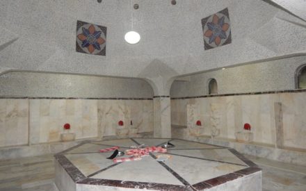 Turkey-Antalya-Demirhan-Hamam-marble-slab-hot-room