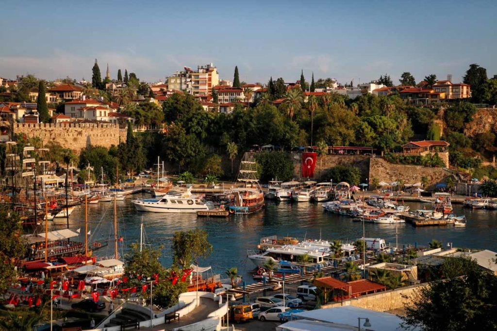 Turkey-Antalya-old-harbor