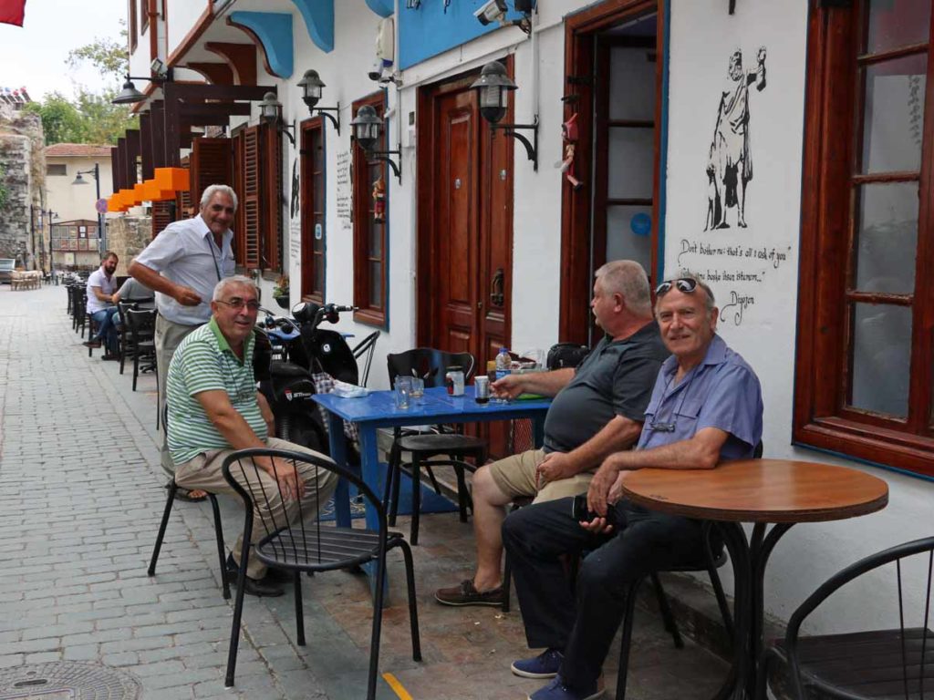 Turkey-Antalya-local-men-outside-table