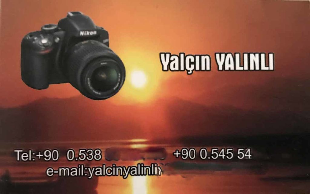 Turkey-Antalya-yalcin-business-card