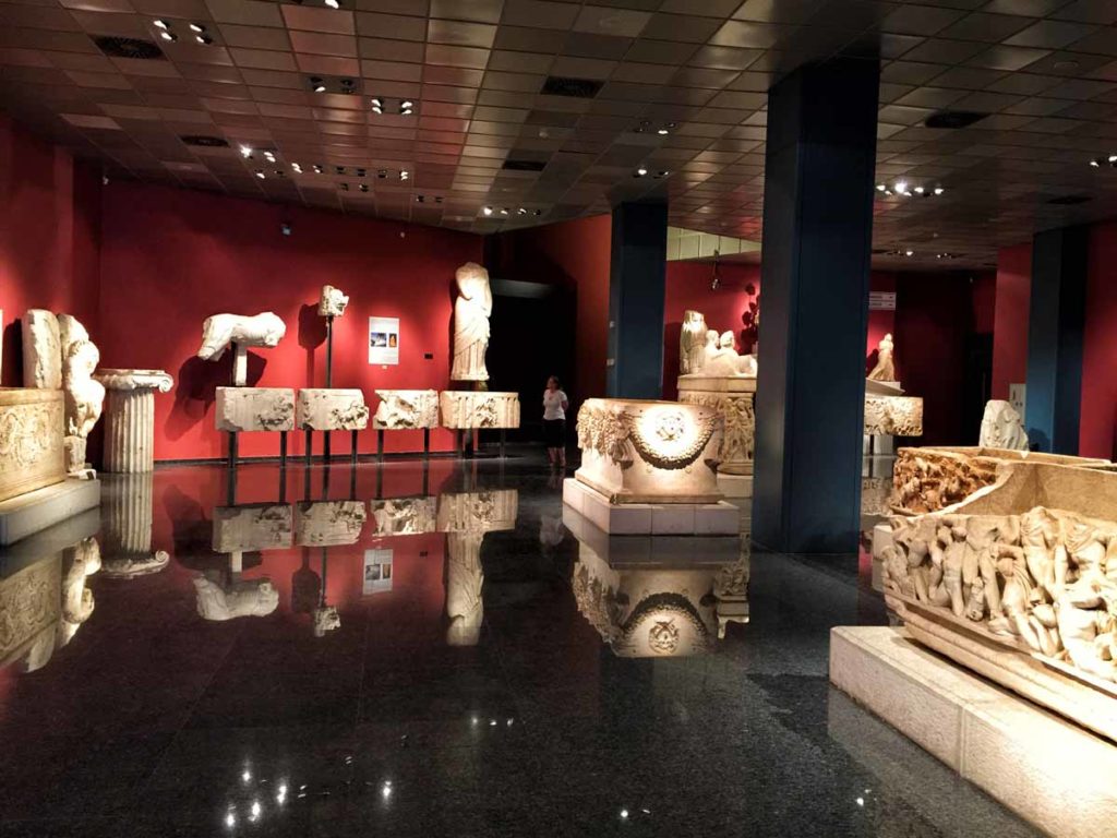 turkey-antalya-museum-sarcophagus-hall
