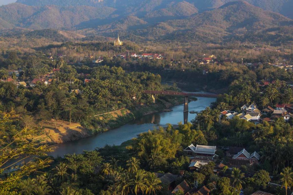 Luang-Prabang-Phu-Si-hill-view-Nam-Khan