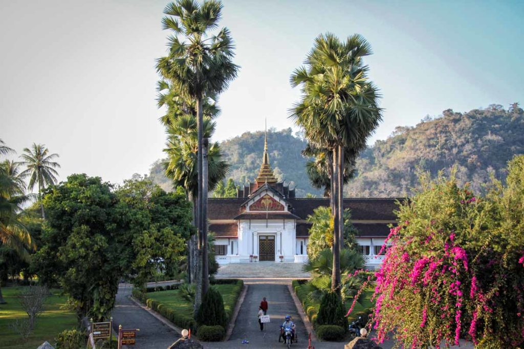 Laos-Luang-Prabang-national-museum-front-view