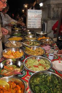 Laos-Luang-Prabang-night-market-food-area