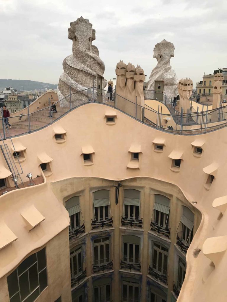 barcelona-la-pedrera-rooftop-atrium-view