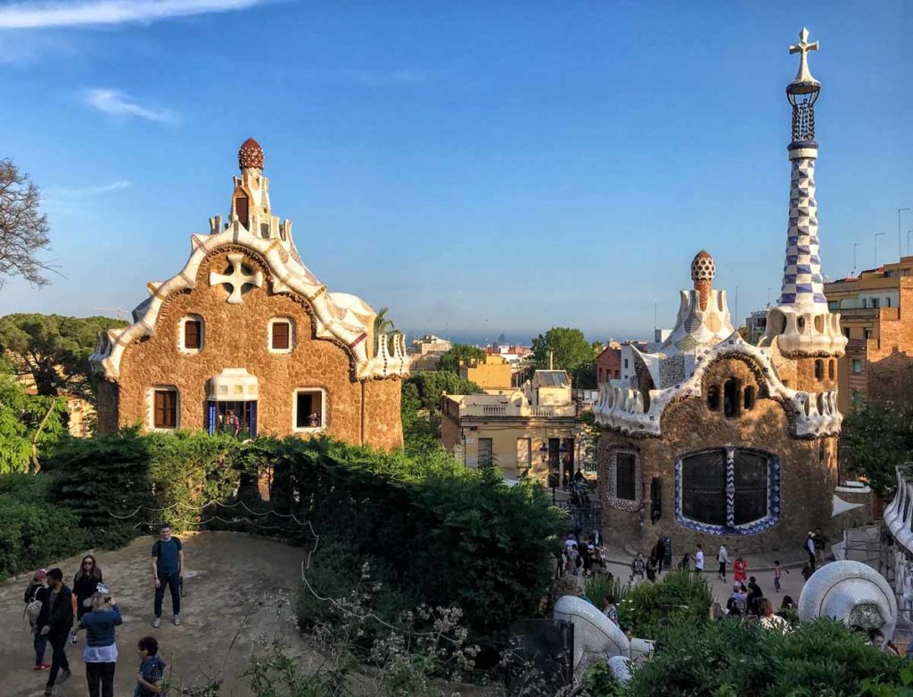 barcelona-Park-Guell-gingerbread-houses