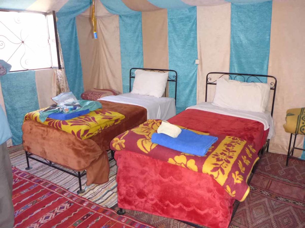 Morocco-Sahara-desert-OAT-tented-camp-interior