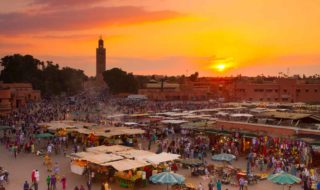 Morocco-Marrakesh-Djemaa-el-Fna-square