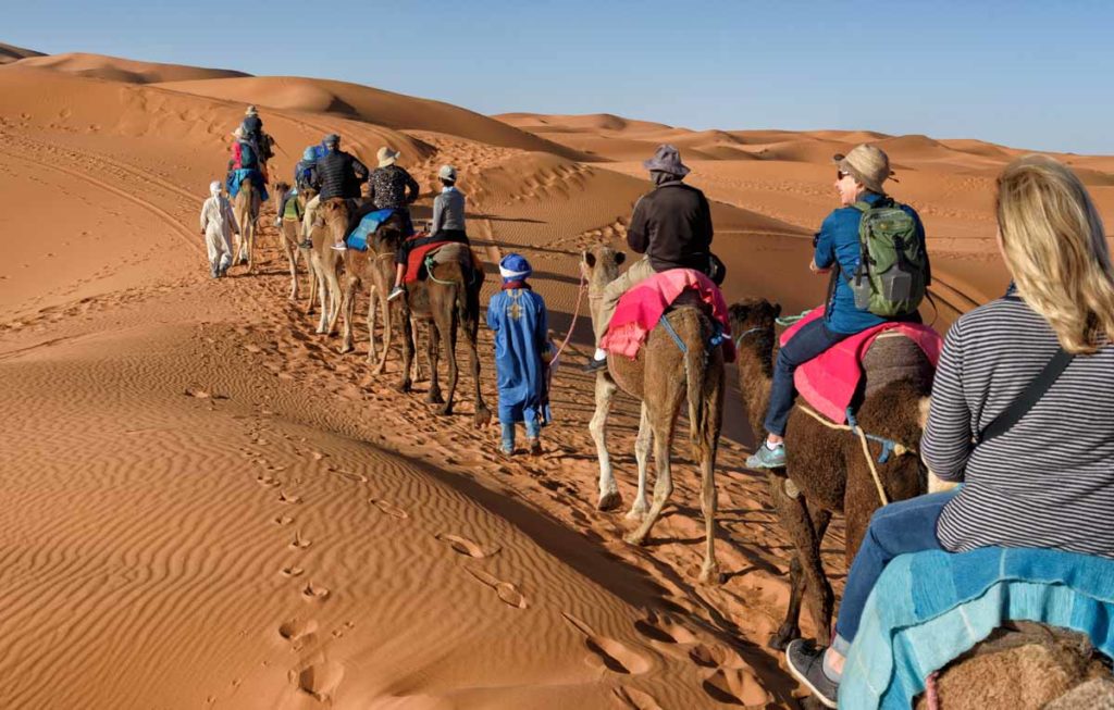 Morocco-Sahara-camel-ride
