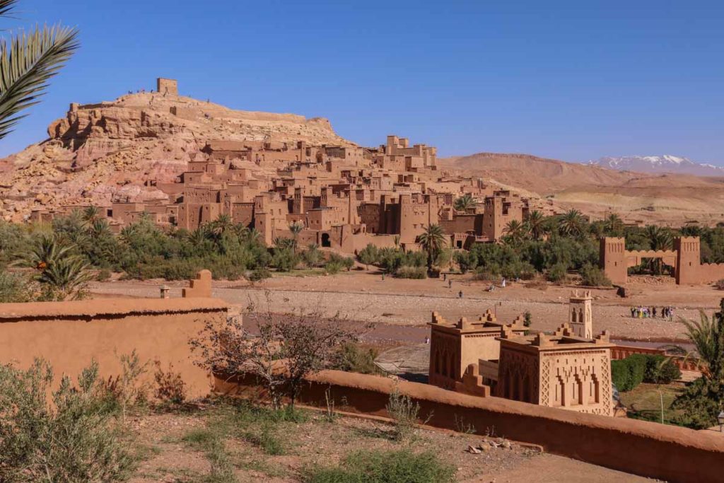 Morocco-Ait-Benhaddou-classic-view-old-ksar