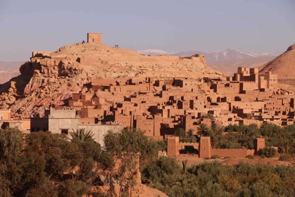 Morocco-Ait-Benhaddou-classic-view-old-ksar