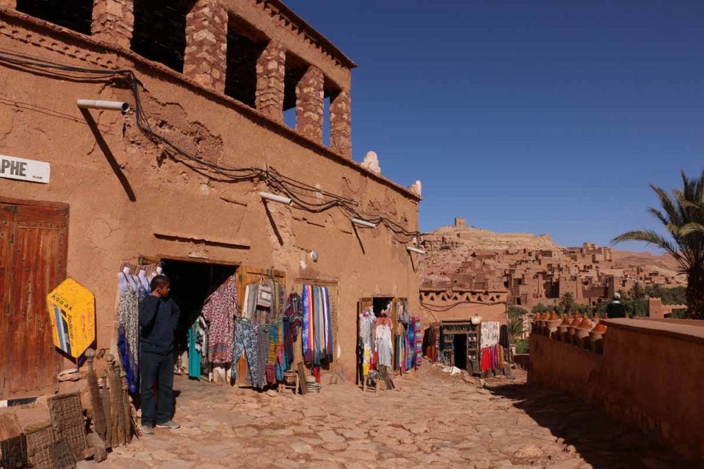 Morocco-Ait-Benhaddou-shops