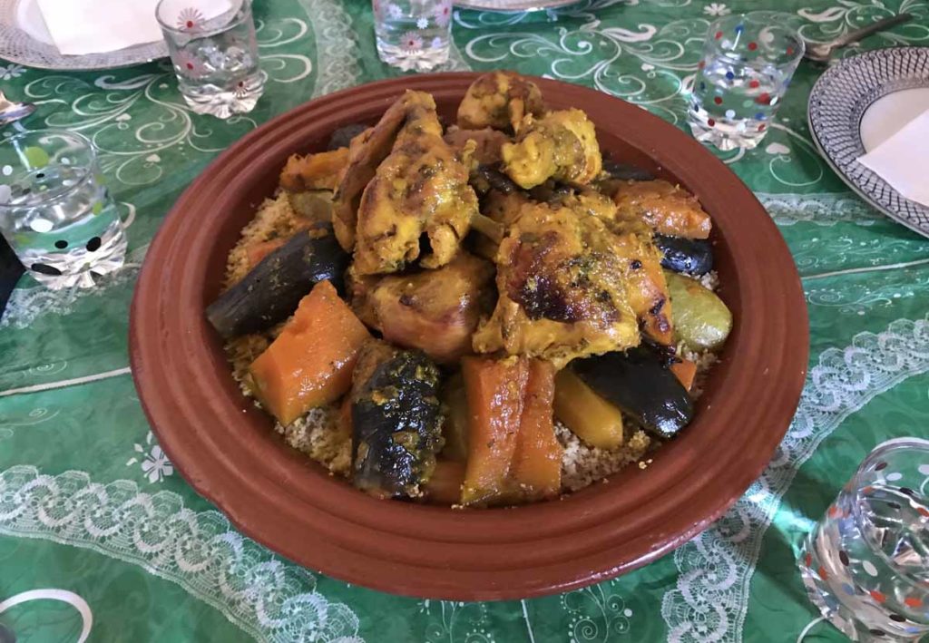 Morocco-Ait-Benhaddou-chicken-tagine
