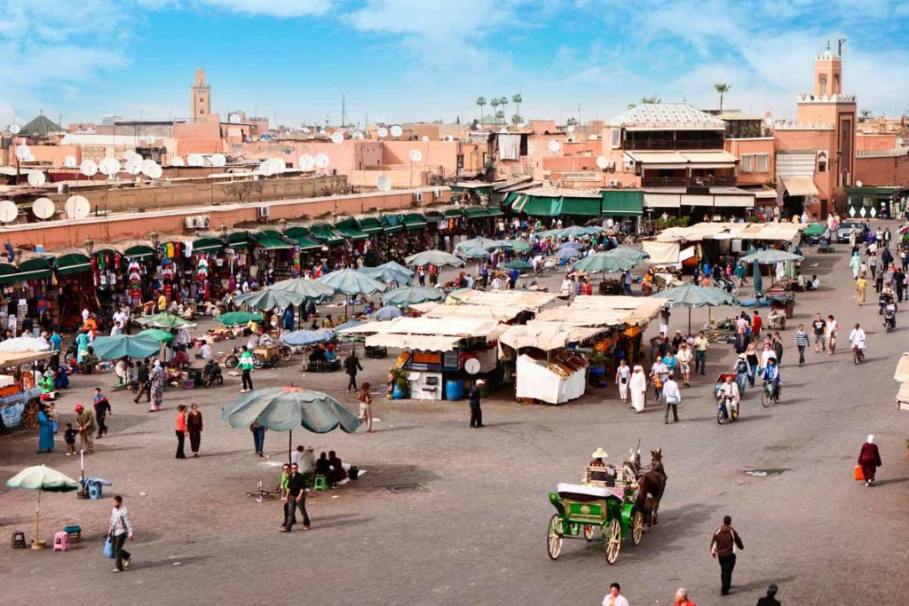 Morocco-Marrakesh-Djemaa-el-fna-squar