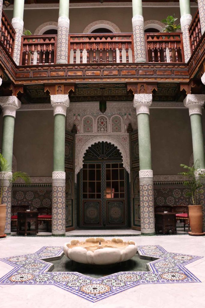 Morocco-Essaouira-riad-courtyard