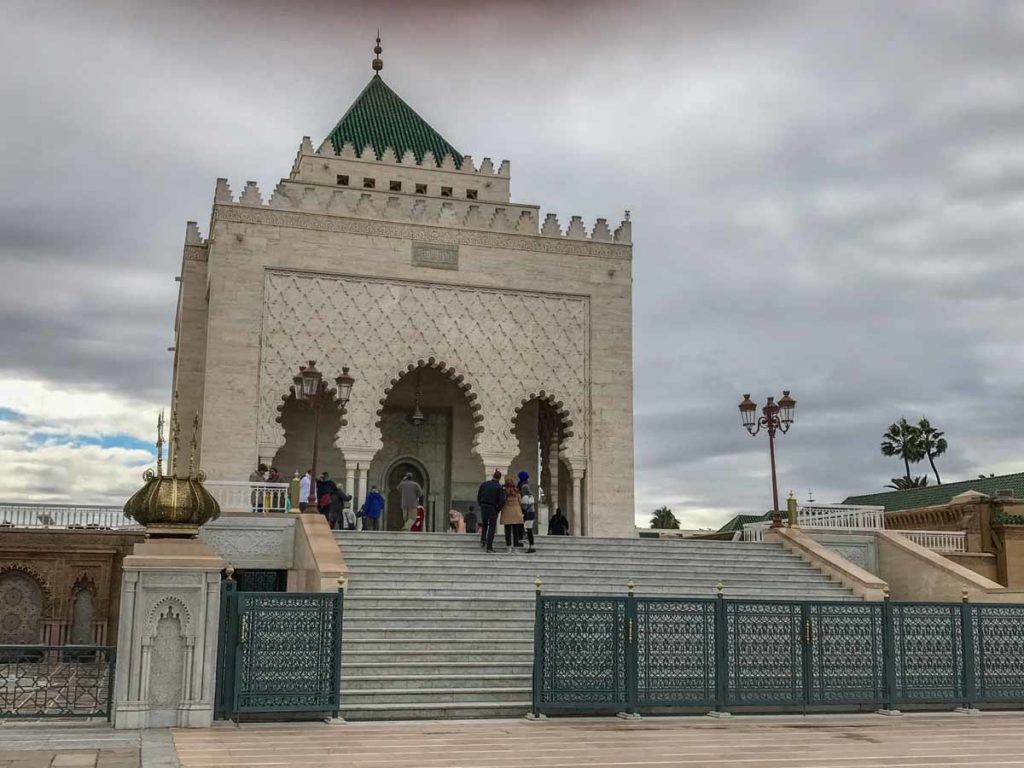 Morocco-Rabat-mausoleum
