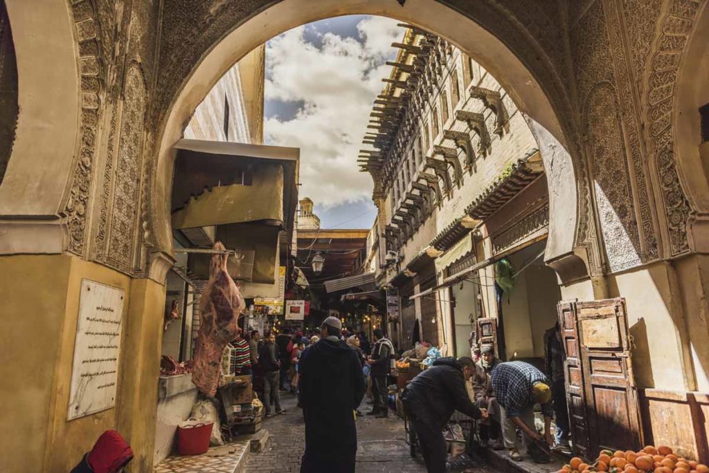 Morocco-Fez-medina-gate