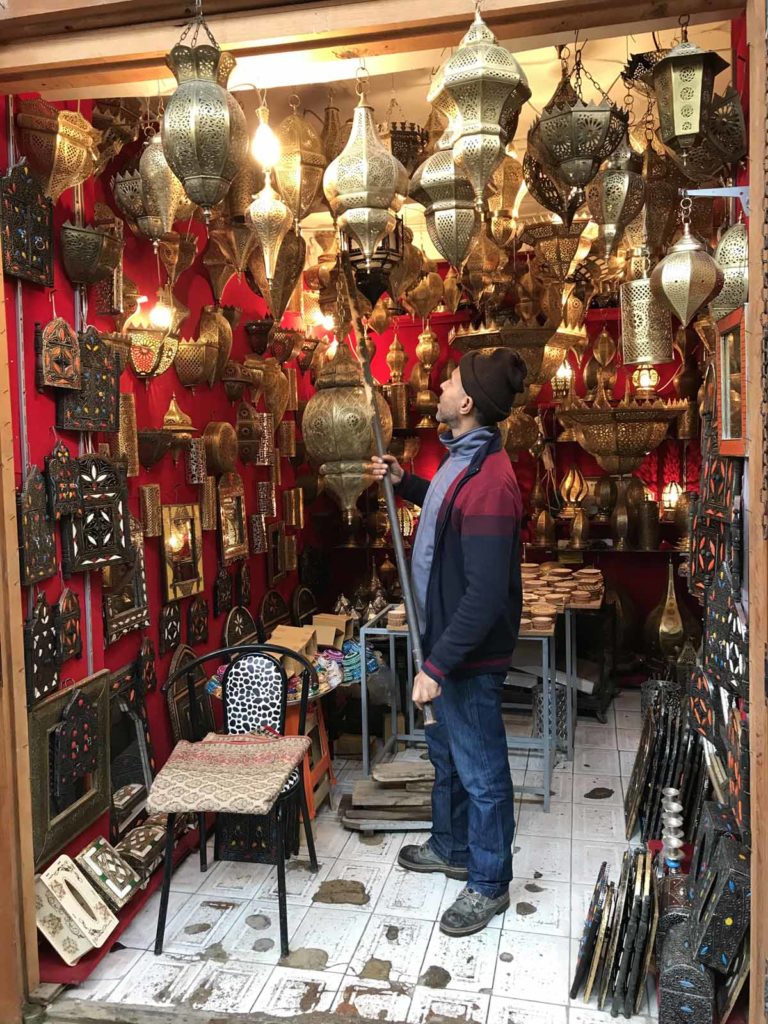 Morocco-Fez-medina-streets
