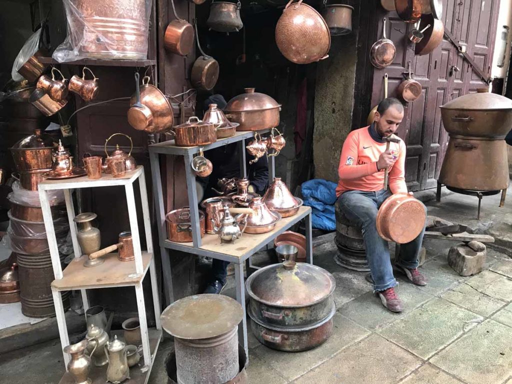 Morocco-Fez-medina-streets