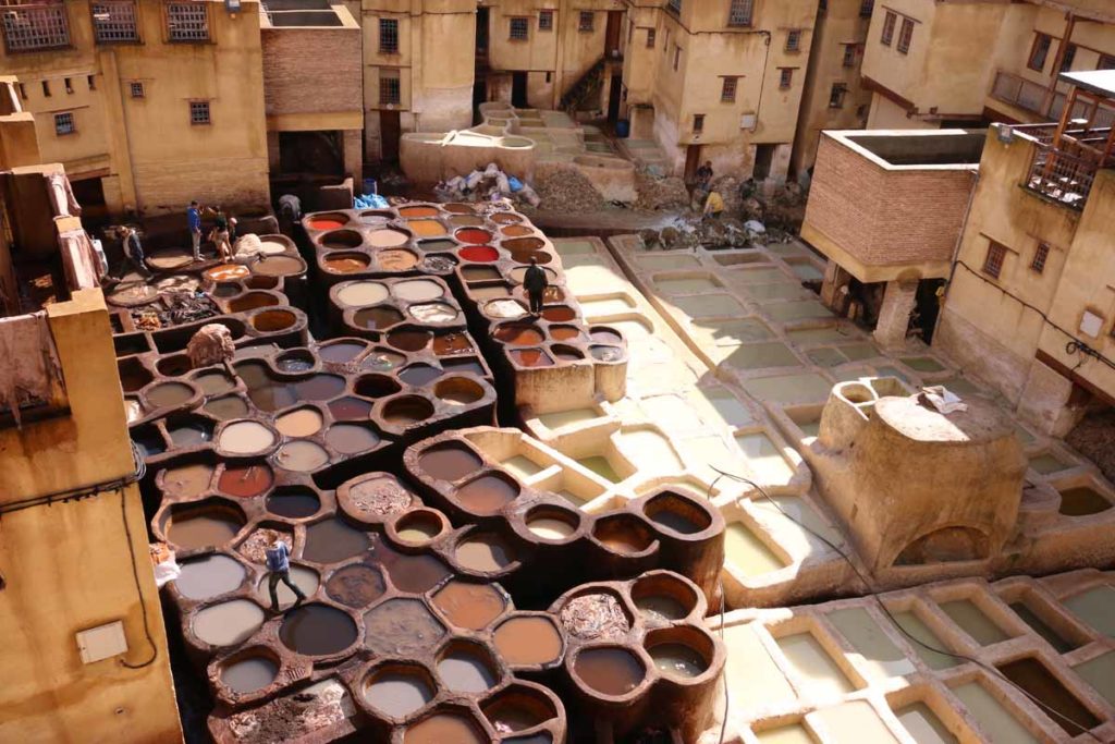 Morocco-Fez-Chouara-Leather-Tannery