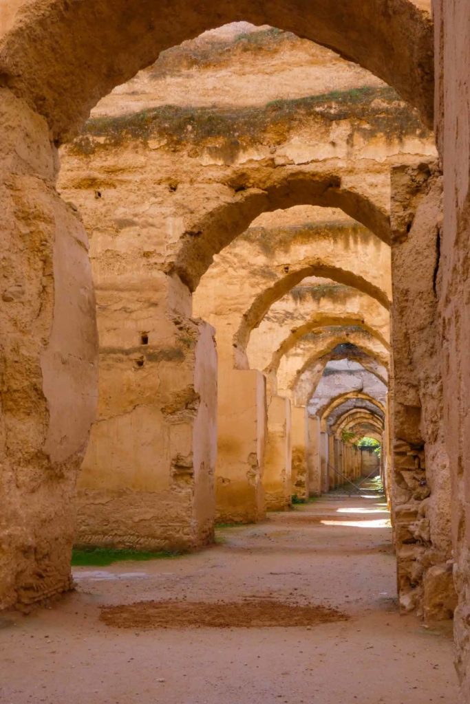 Morocco-Meknes-granaries