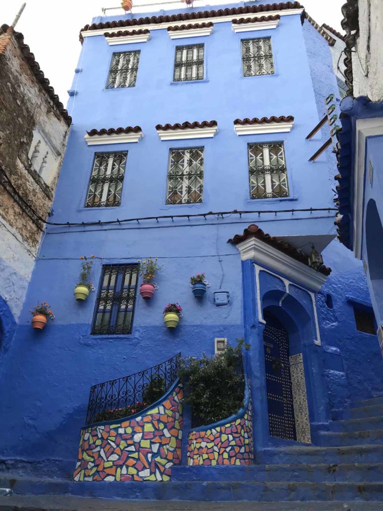 Morocco-Chefchaouen-3-story-house
