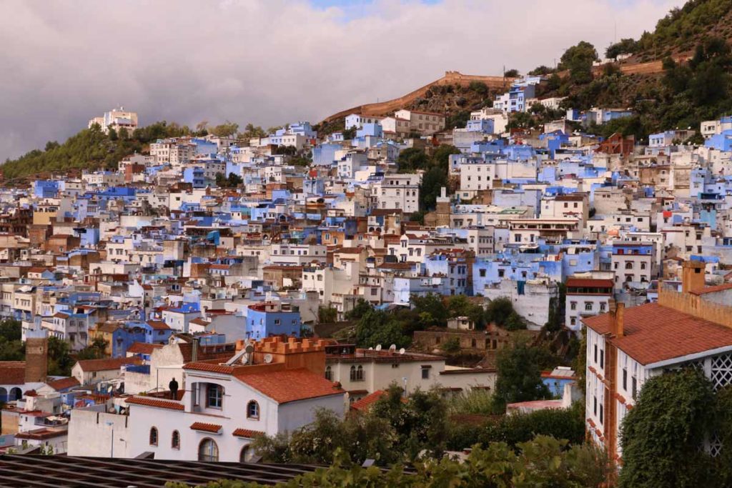 Morocco-Chefchaouen-view-from-hotel