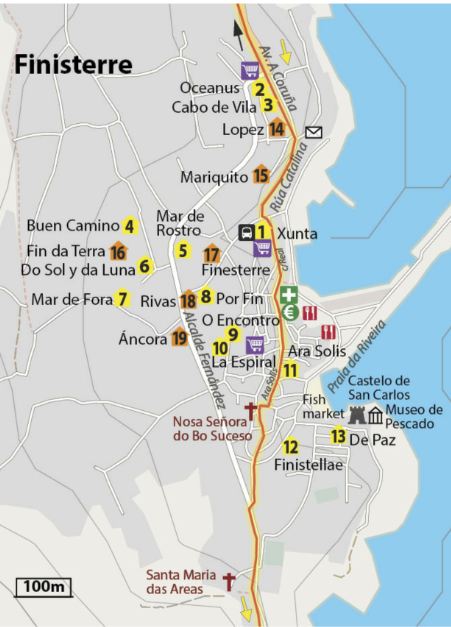 Spain-Finisterre-map-of-town