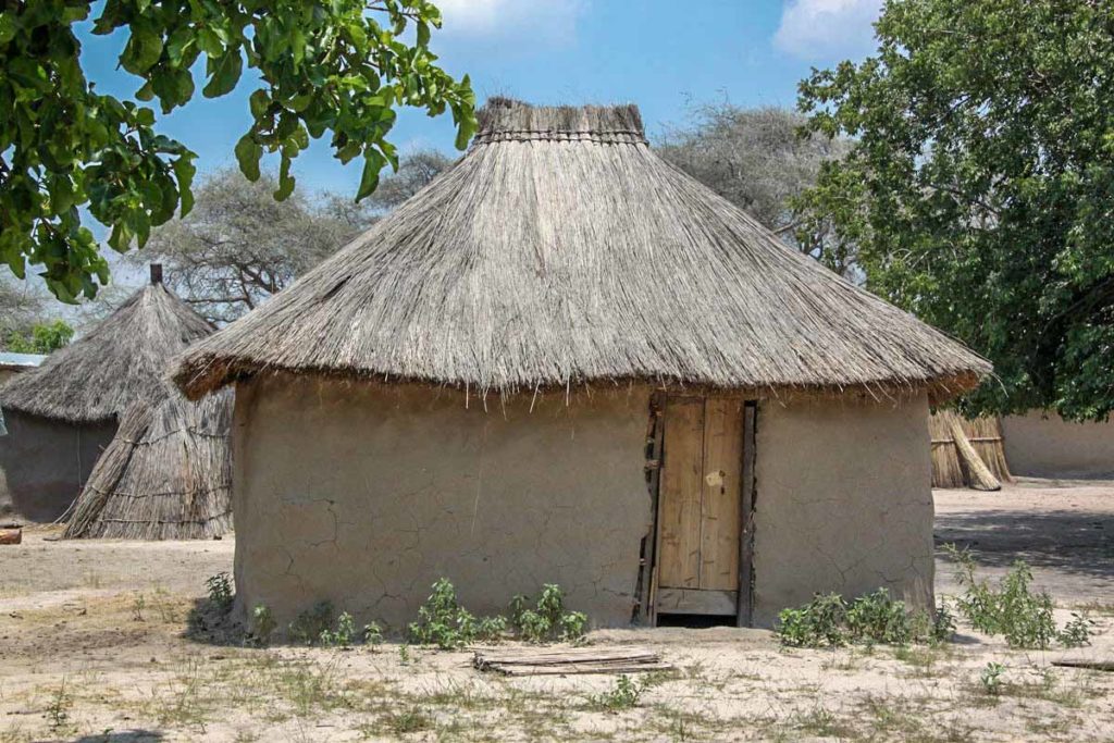 Namibia-village-visit-mud-hut