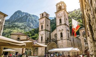 Montenegro-Kotor-town-square