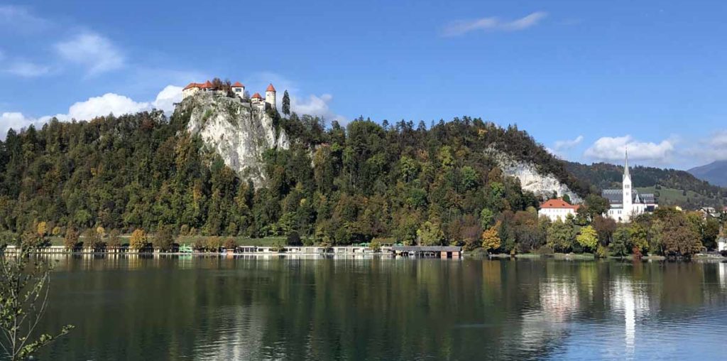 slovenia-lake-bled-castle-church-spire