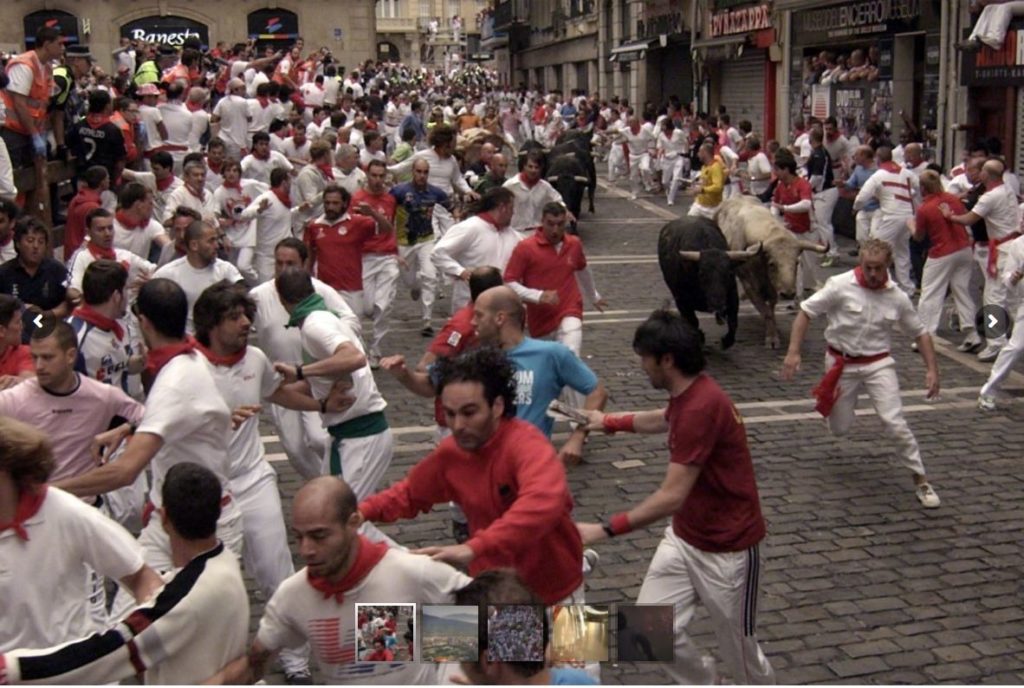 Spain-Pamplona-running-of-bulls