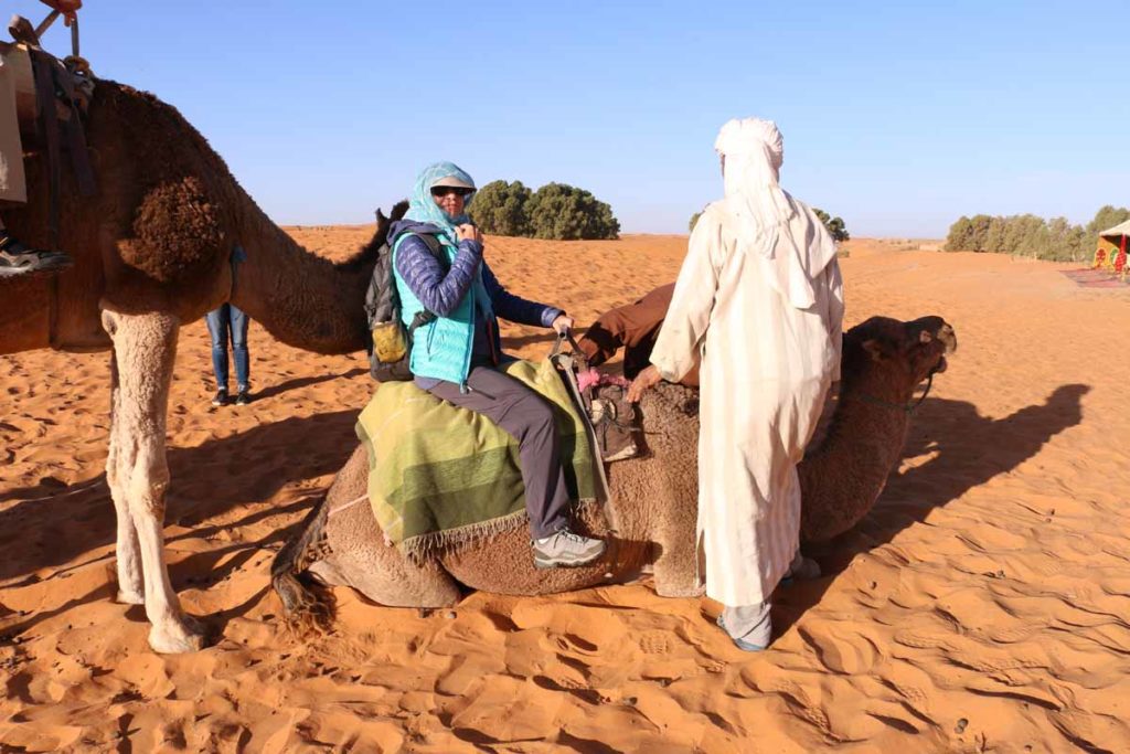 Morocco-Sahara-camel-ride