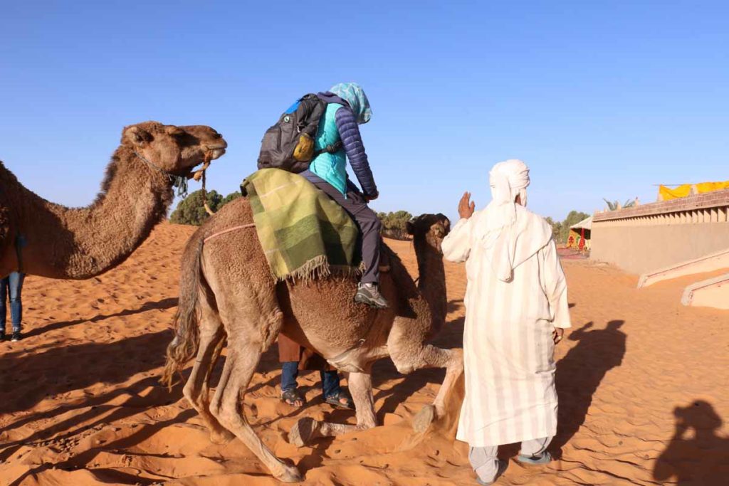 Morocco-Sahara-camel-ride