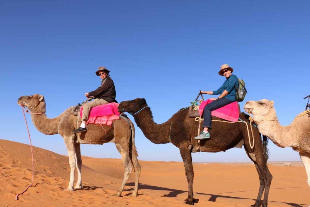 Morocco-Sahara-camel-ride