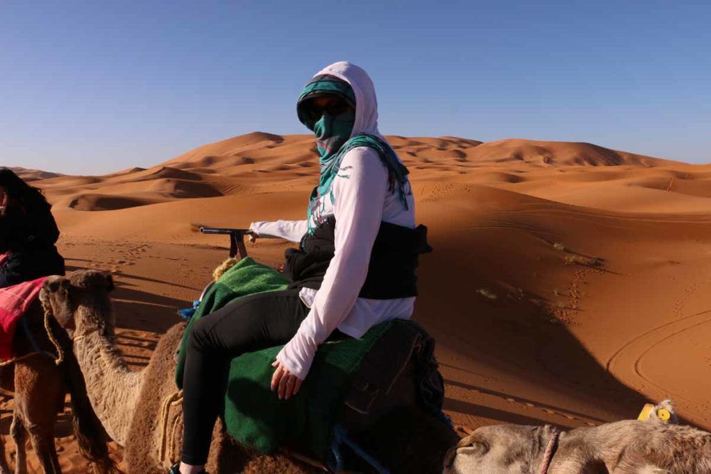 Morocco-Sahara-camel-ride