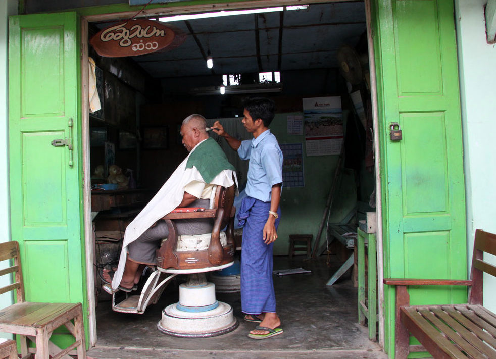 local-barber-myanmar