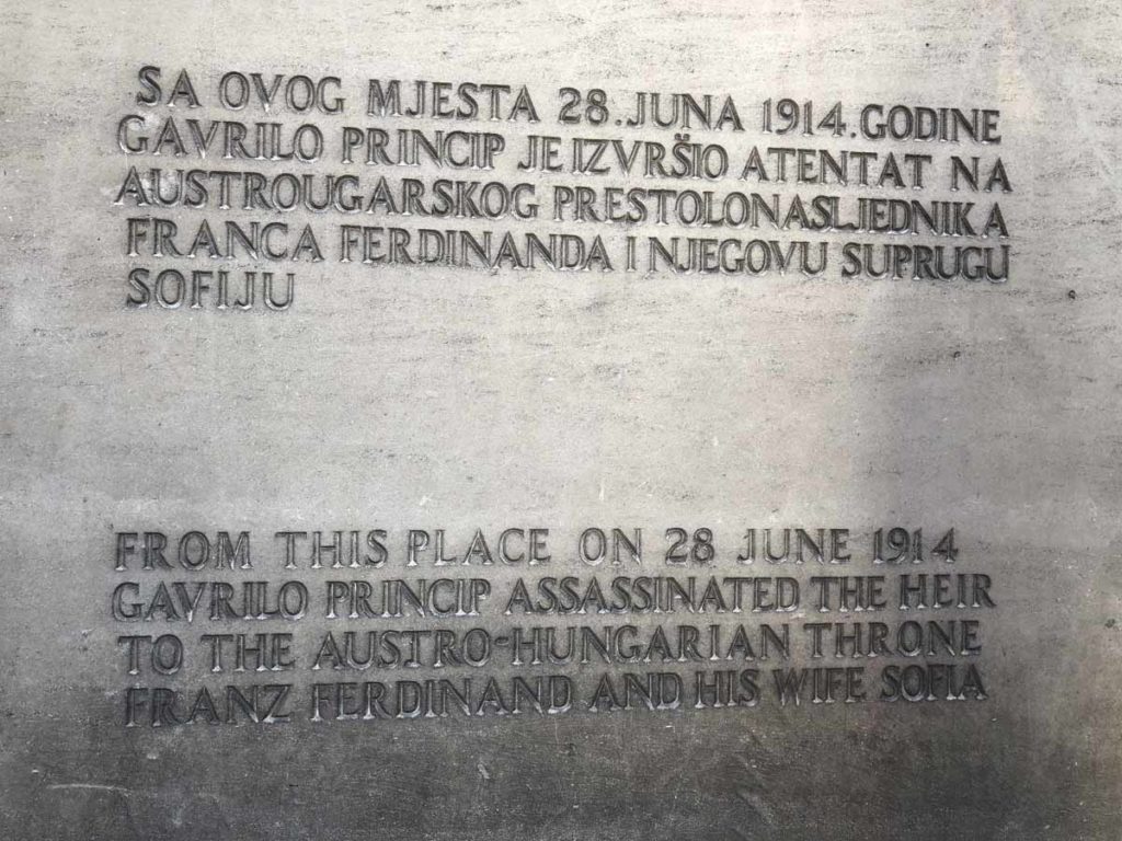 Bosnia-Sarajevo-plaque