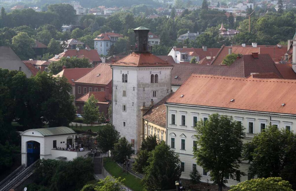 Croatia-Zagreb-watchtower