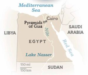 Egypt-map-pyramids-location