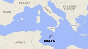 Malta-map-mediterranean